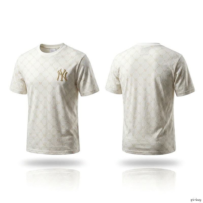 MLB Monogram Style White T-shirt