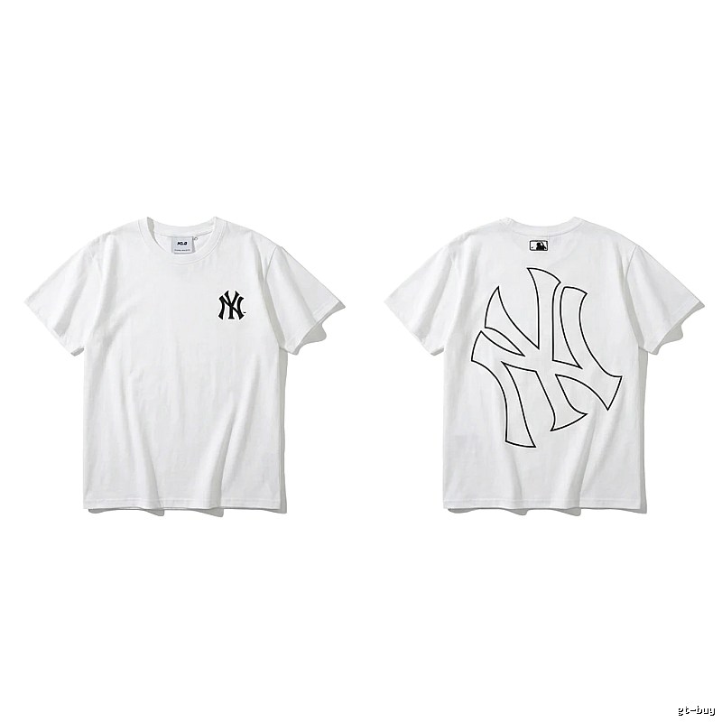 MLB New York Yankees minimalist style white T-shirt