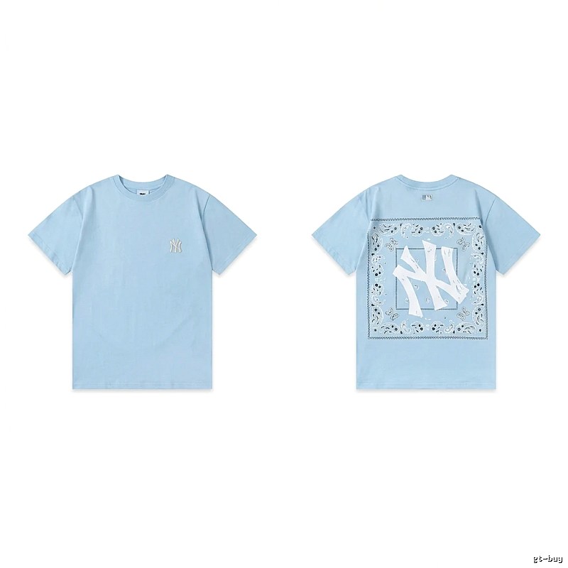 MLB retro light blue T-shirt