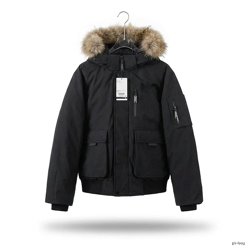 MLB Workwear Style Black Down Jacket