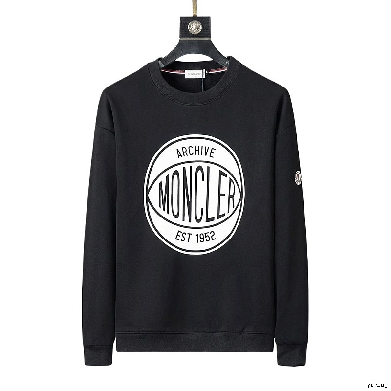 Moncler Archive Retro Style Black Sweatshirt