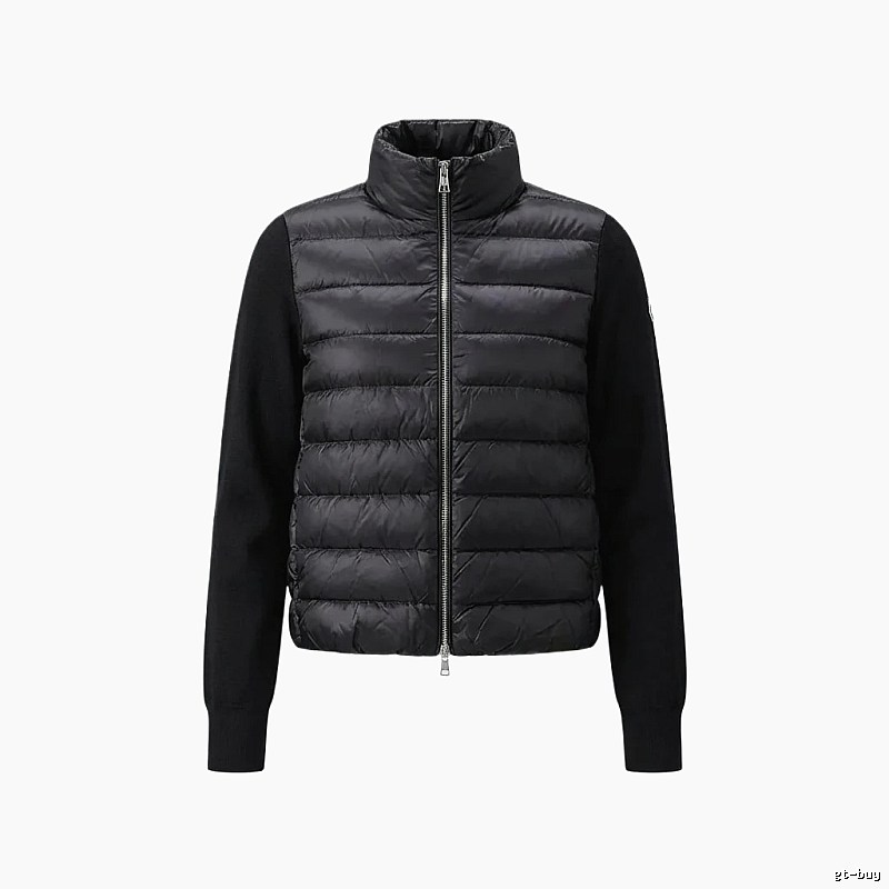 Moncler black fashionable down jacket