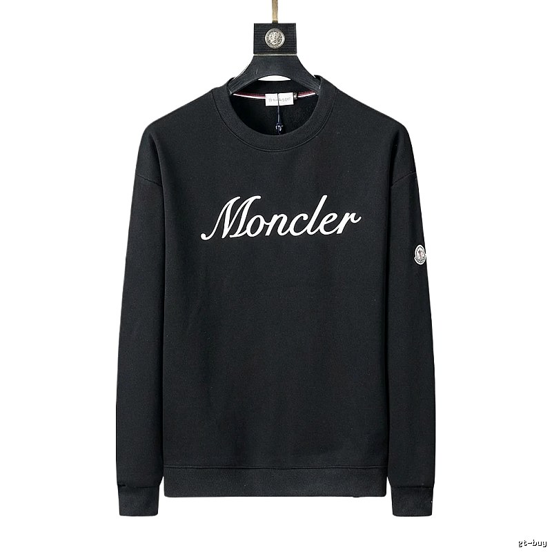 Moncler black simple sweatshirt