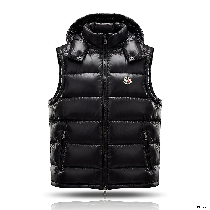 Moncler Black Trendy and Cool Down Vest