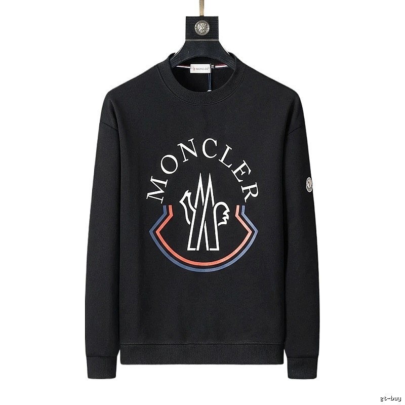 Moncler Classic and Stylish Black Sweatshirt