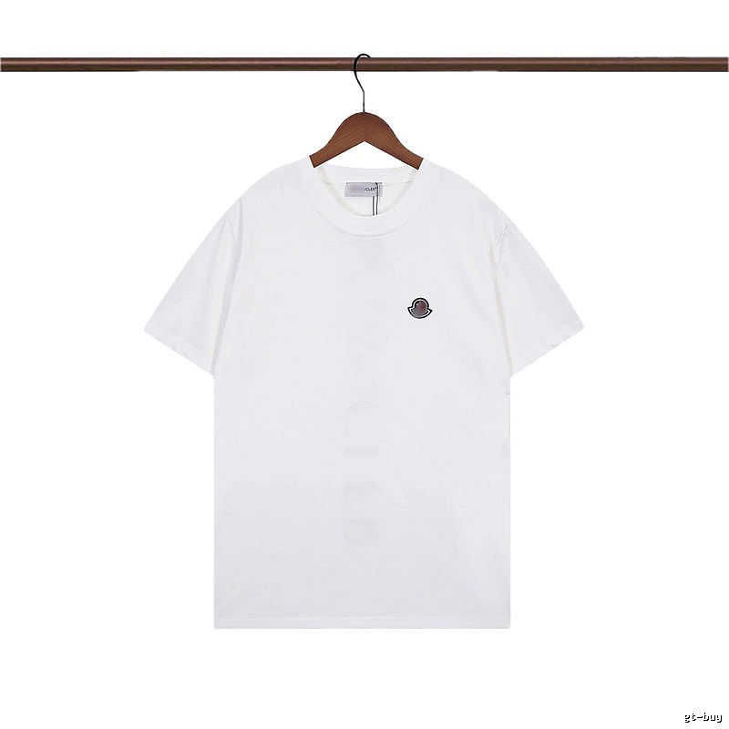 Moncler Classic Minimalist Style White Short-sleeve T-shirt