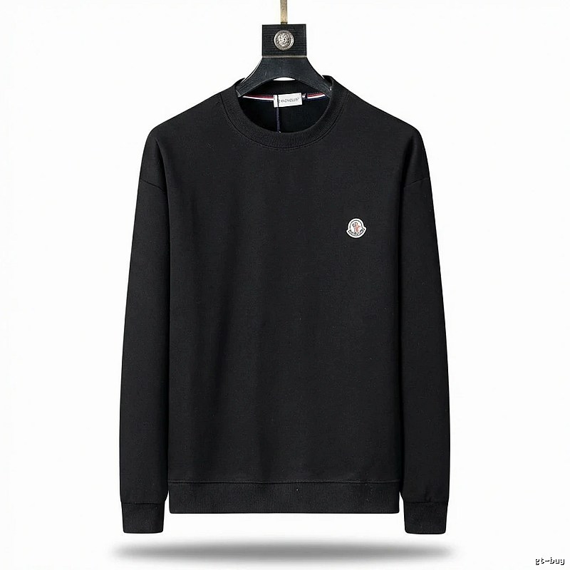 Moncler classic simple black sweatshirt