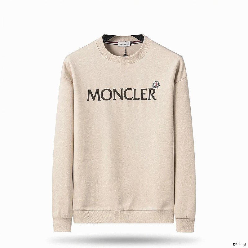 Moncler minimalist beige sweatshirt