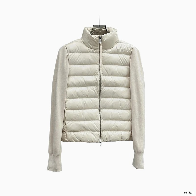 Moncler patchwork trendy down jacket