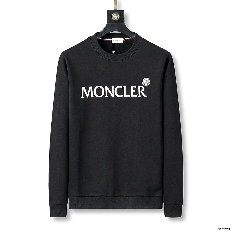 Moncler simple-style black sweatshirt