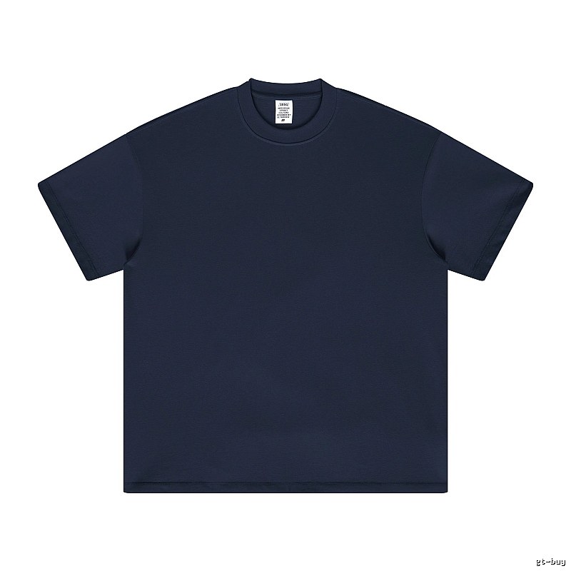 Monogram Plain white T-shirt Minimal White Short for Layered Styling