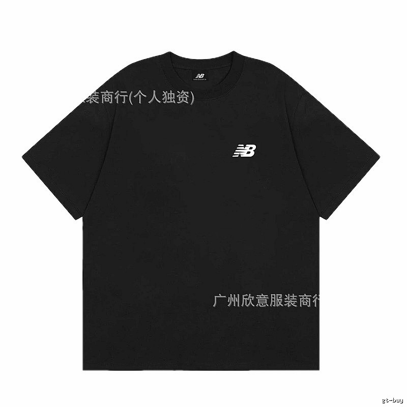 New Balance Minimalist Casual Black Short-sleeve T-shirt