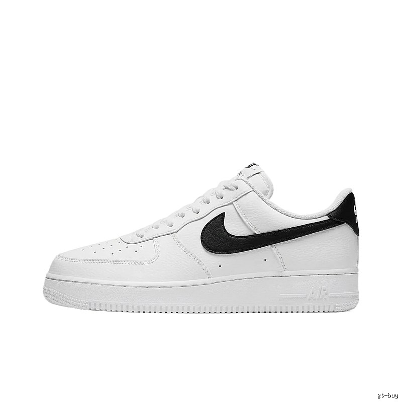 Nike Air Force 1 Black and White Simple Sneakers