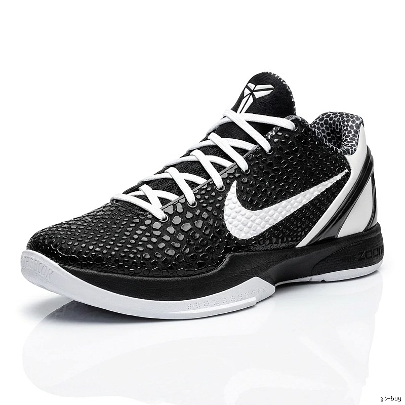 Nike Kobe series black and white trendy basketball shoes