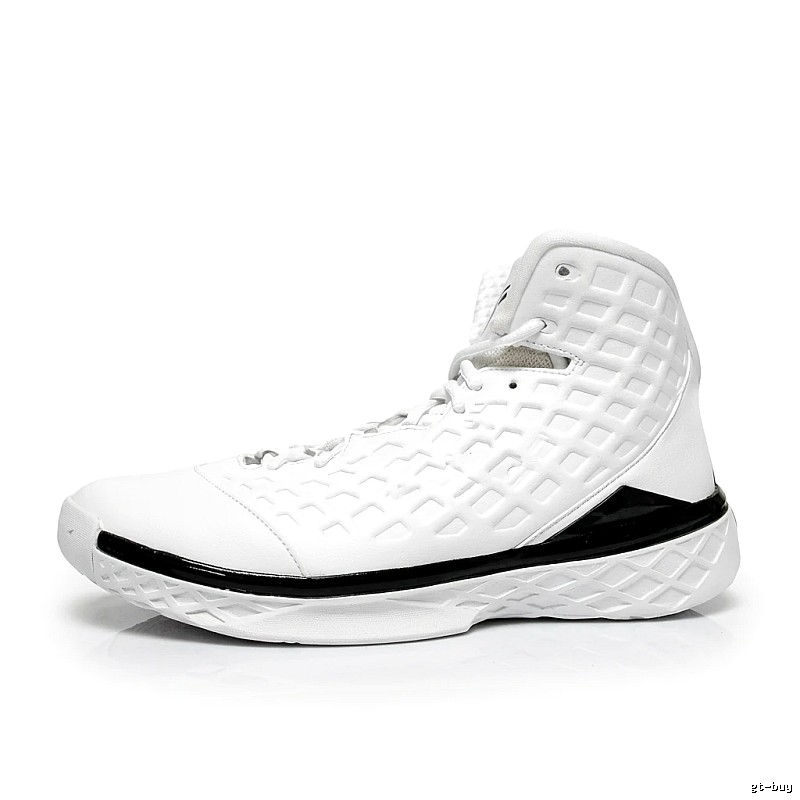 Nike retro black and white basketball shoes