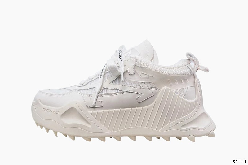 Off-White Functional Style White Sports Shoes