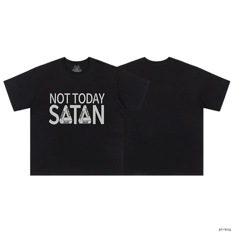 Palace Triangle Print Street Style Black T-Shirt