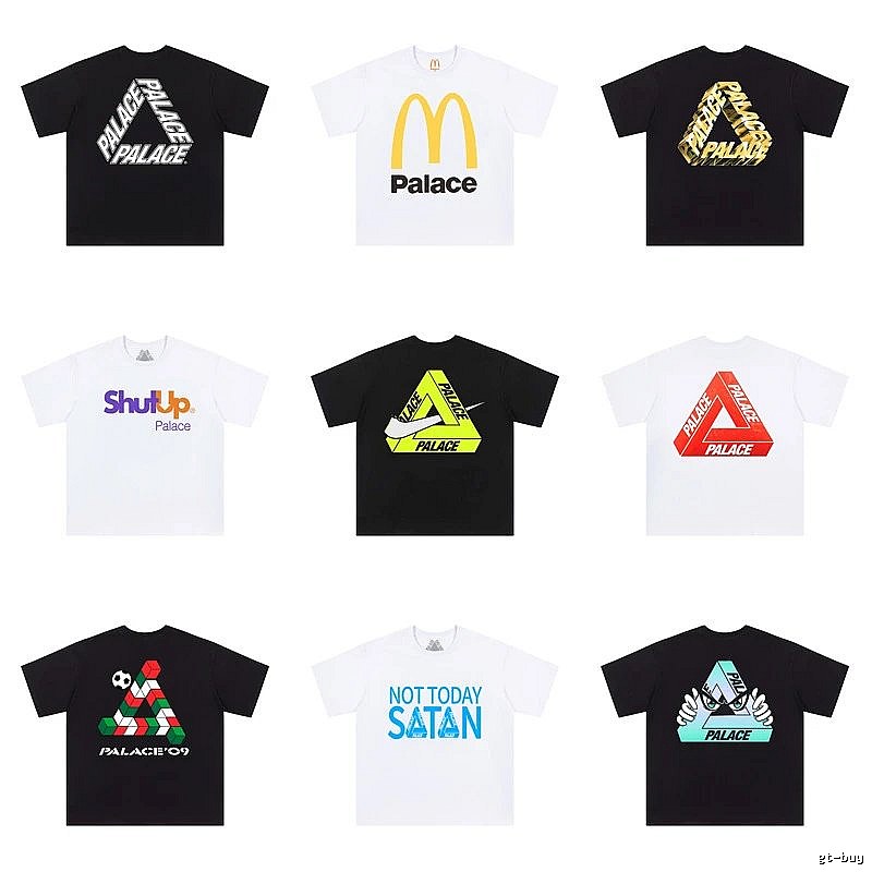 Palace Triangle Series Street Style Multicolor T-shirt