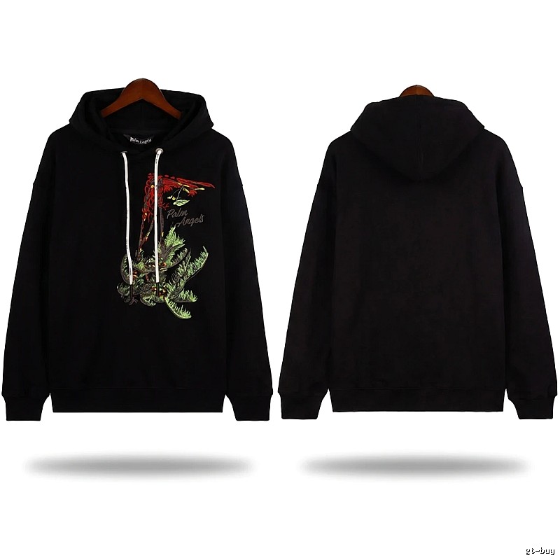 Palm Angels Animal Print Trendy Style Sweatshirt