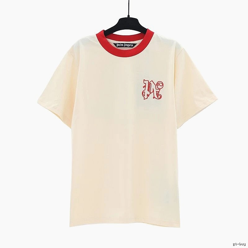Palm Angels Resort Logo T-shirt White Palm Tree for Travel Looks
