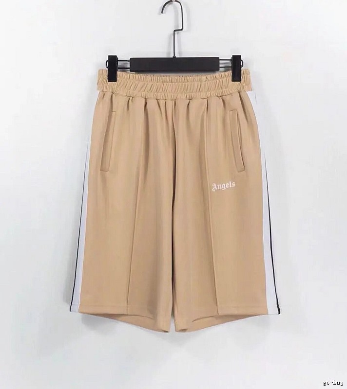Palm Angels Statement Track shorts Black Side Stripe for Easy Pairing