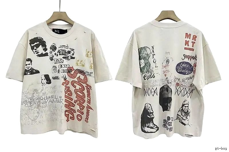 Paly Hollywood Graffiti Retro Off-white T-shirt