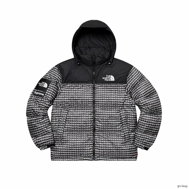 Pattern Logo The North Face Puffer Jacket for Photo Ready Looks