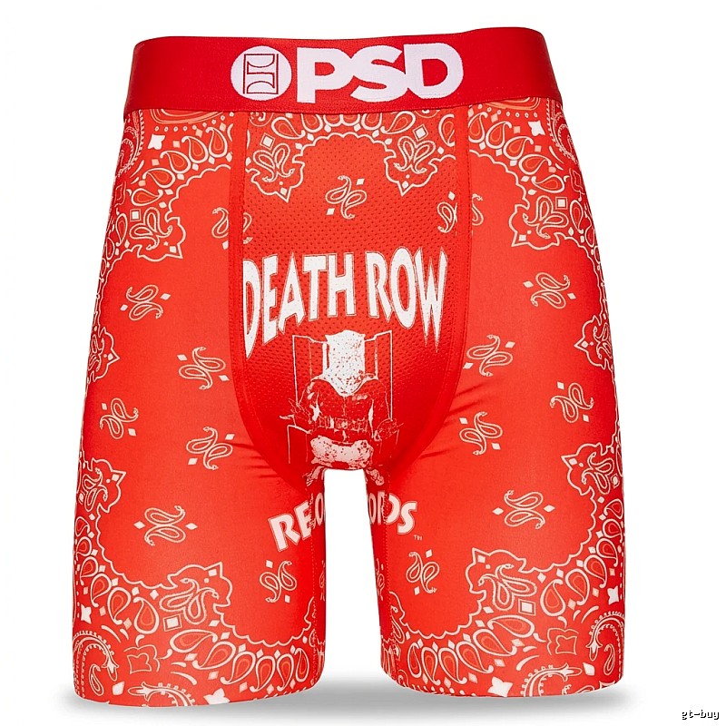 PSD Death Row Retro Style Red Underwear