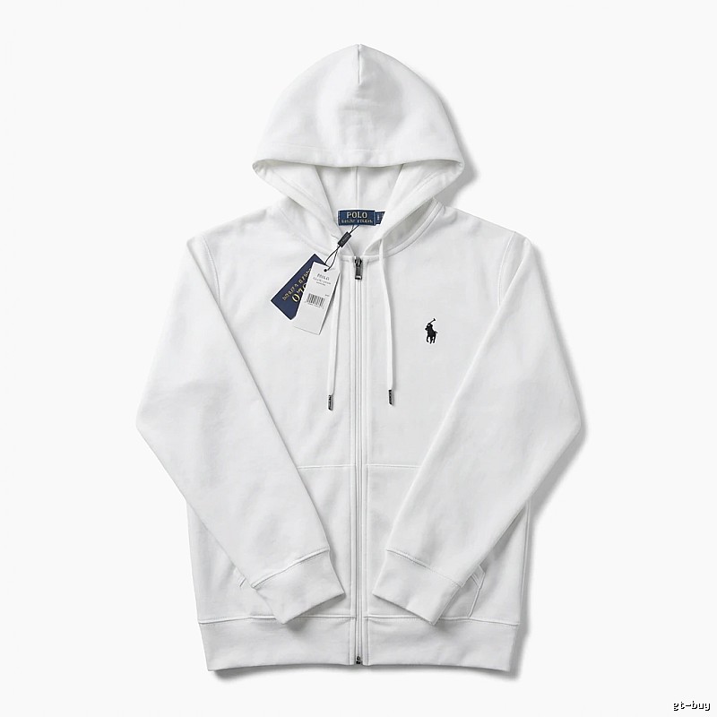 Ralph Lauren basic casual white sweatshirt