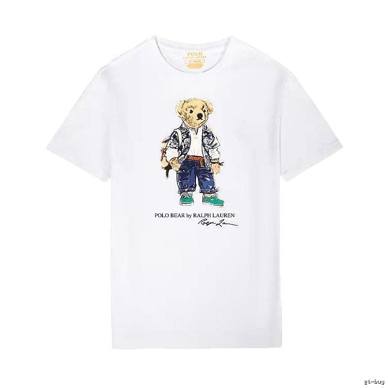 Ralph Lauren Bear Series White T-shirt