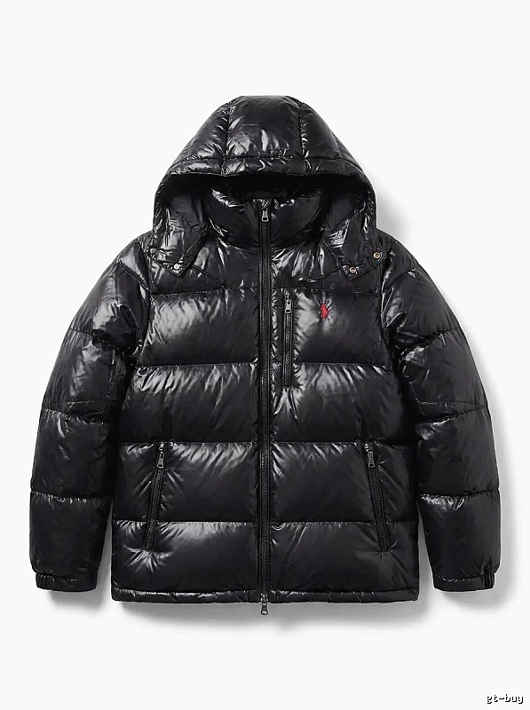 Ralph Lauren black trendy brand down jacket
