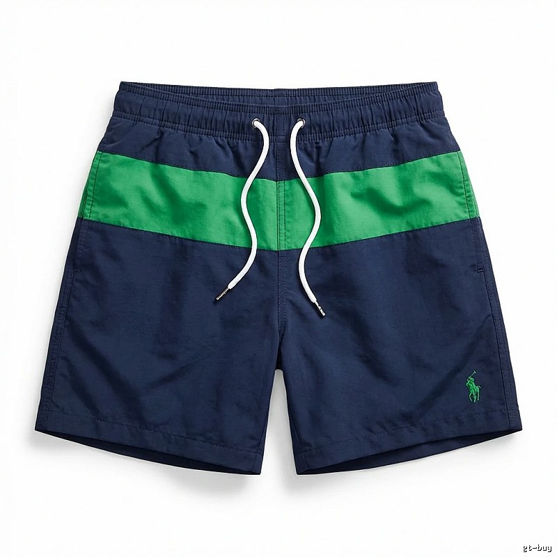 Ralph Lauren Color-Block Casual Shorts