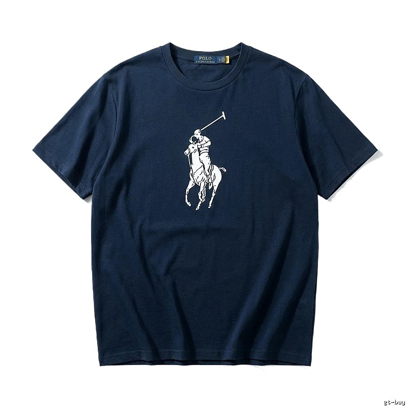 Ralph Lauren Polo Navy Blue Trendy T-shirt