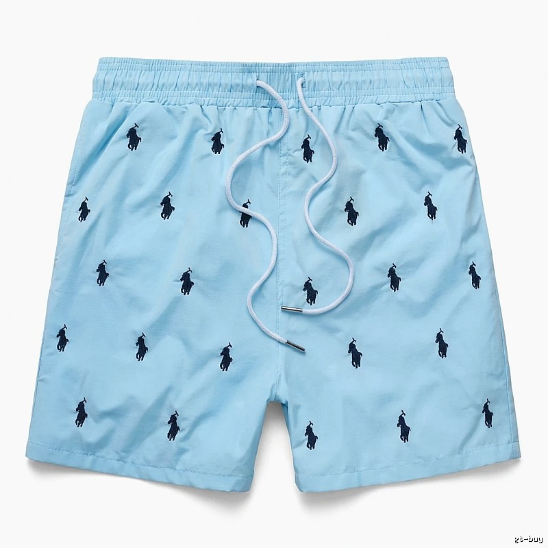 Ralph Lauren Polo style light blue shorts