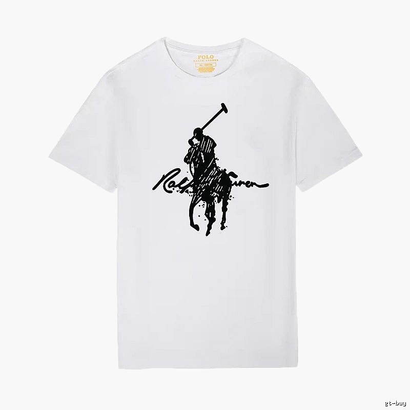 Ralph Lauren Polo-style white T-shirt