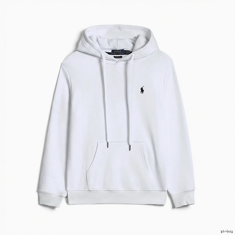 Ralph Lauren Polo white hooded sweatshirt