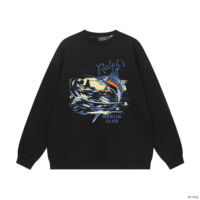 Ralph Lauren printed retro-style sweatshirt