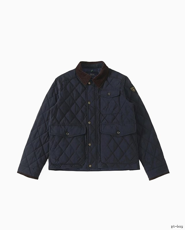 Ralph Lauren retro-style navy blue jacket