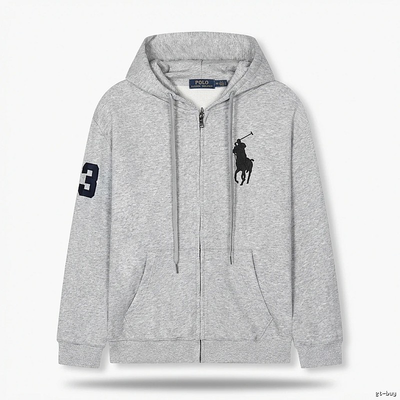 Ralph Lauren sporty grey hoodie
