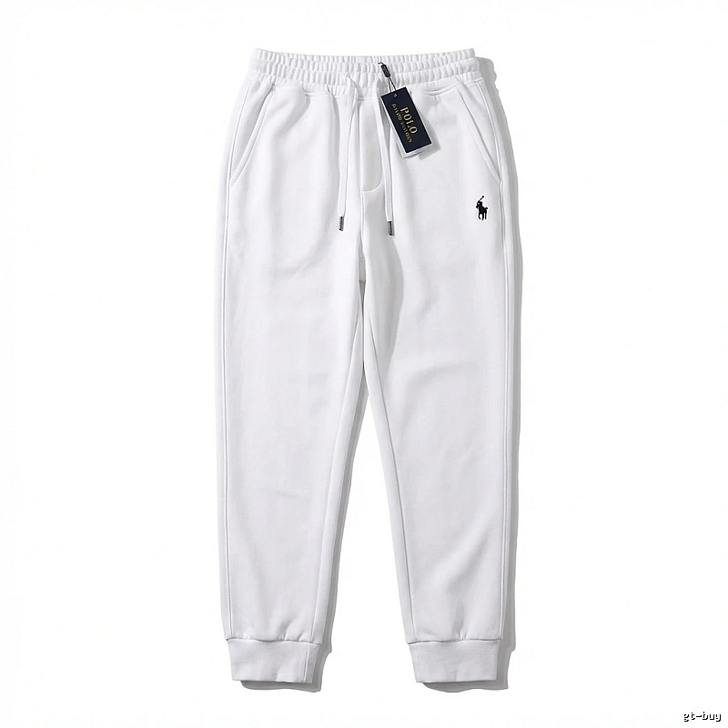 Ralph Lauren trendy brand white sweatpants