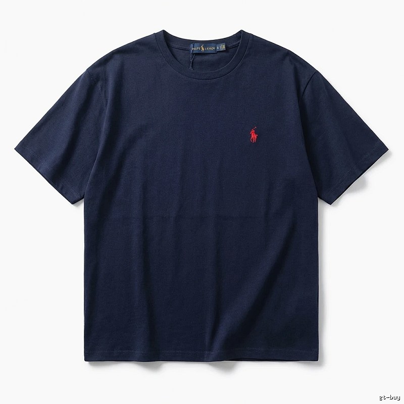 Ralph Lauren's classic and simple style black T-shirt