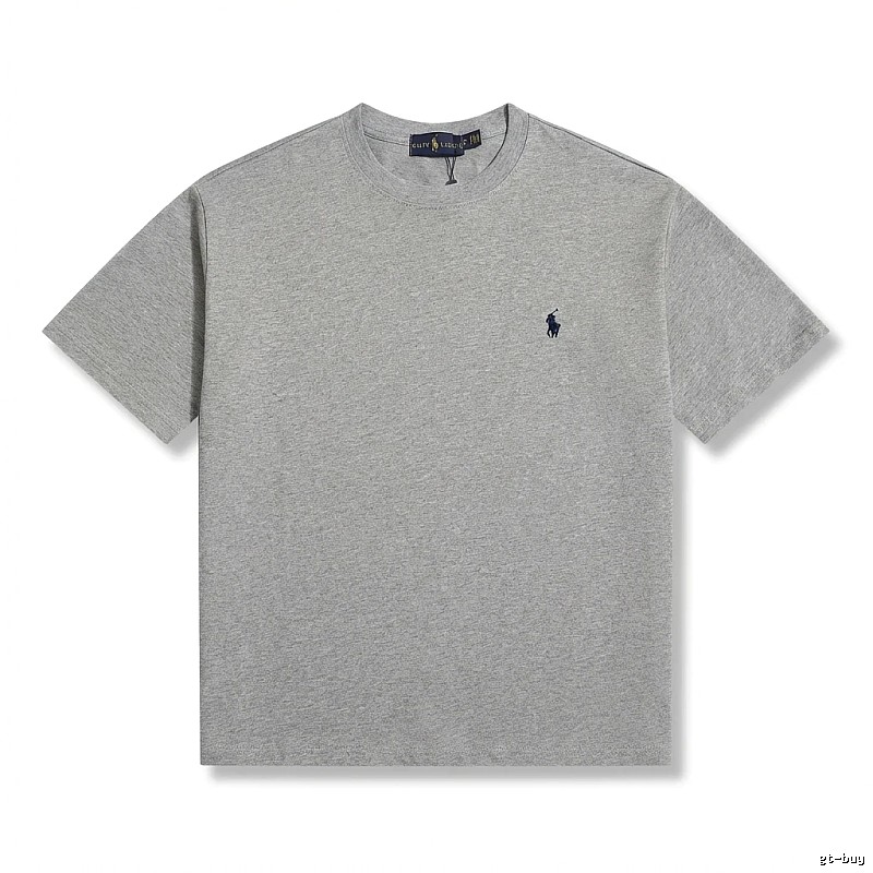 Ralph Lauren's classic and simple style gray T-shirt.