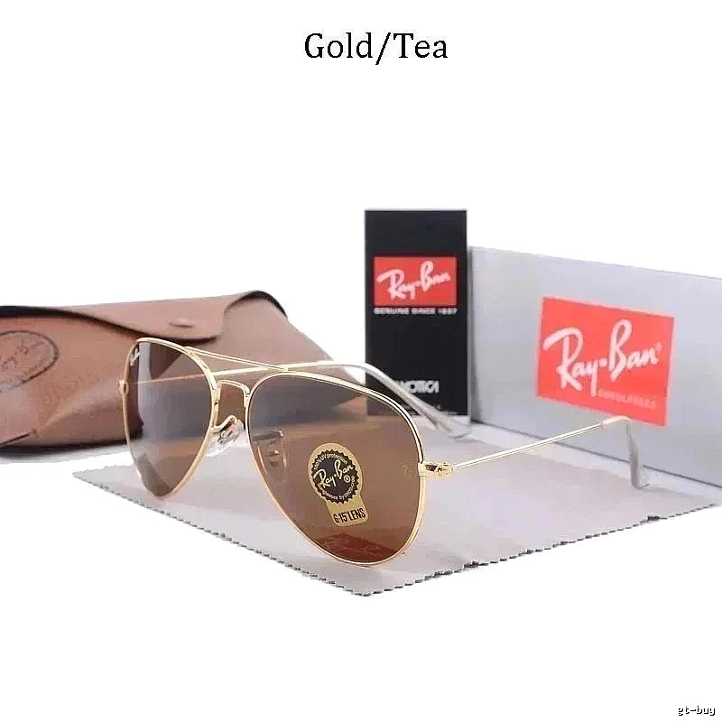 Ray-Ban Summer Aviator sunglasses Metal Frame Sunglasses with Bold Graphic