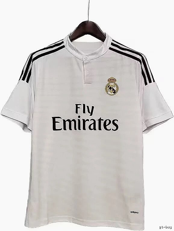Real Madrid Sport Retro Teka soccer jersey White Retro Football for Collection Drops