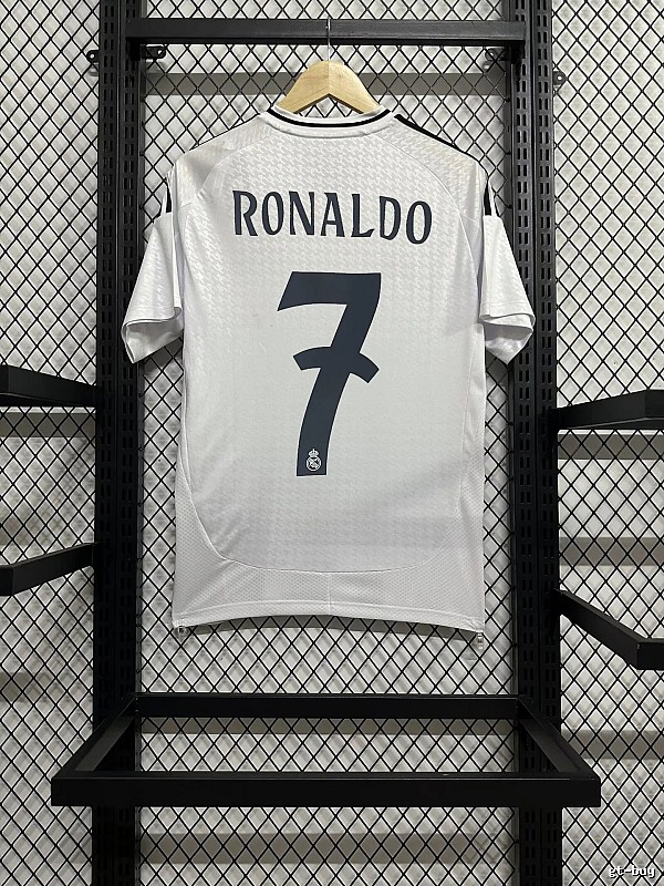 Real Madrid Streetwear Home soccer jersey White Real Madrid with Logo Accent Select Edition