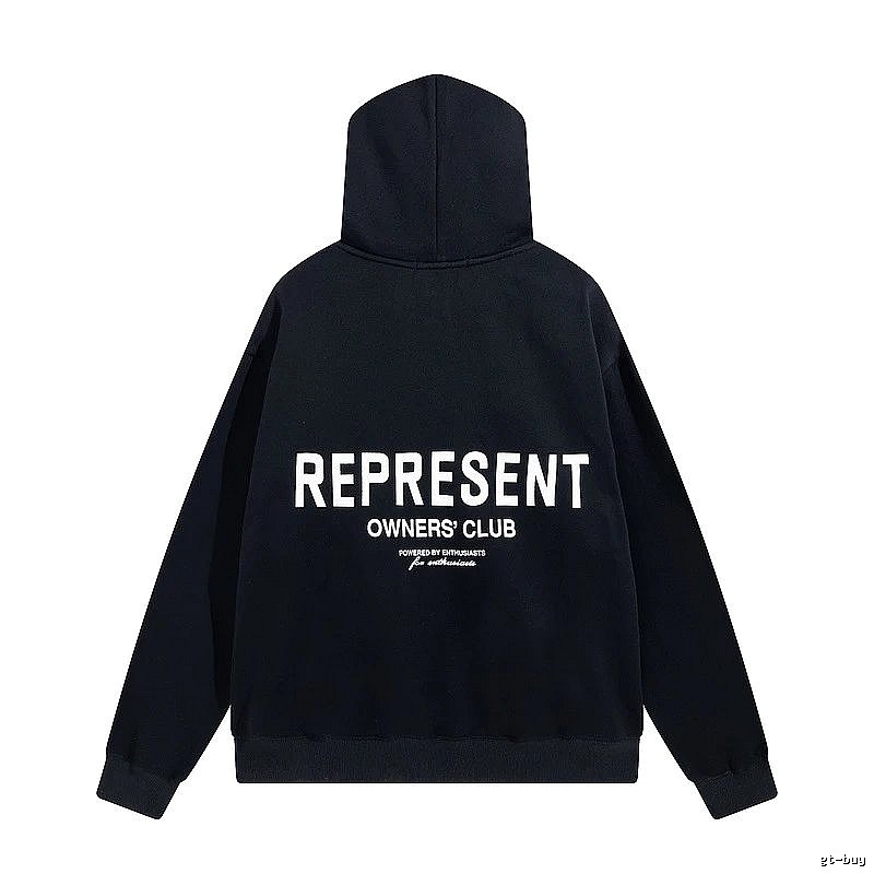 Represent Classic Owners Club hoodie Navy Large Represent for Daily Styling
