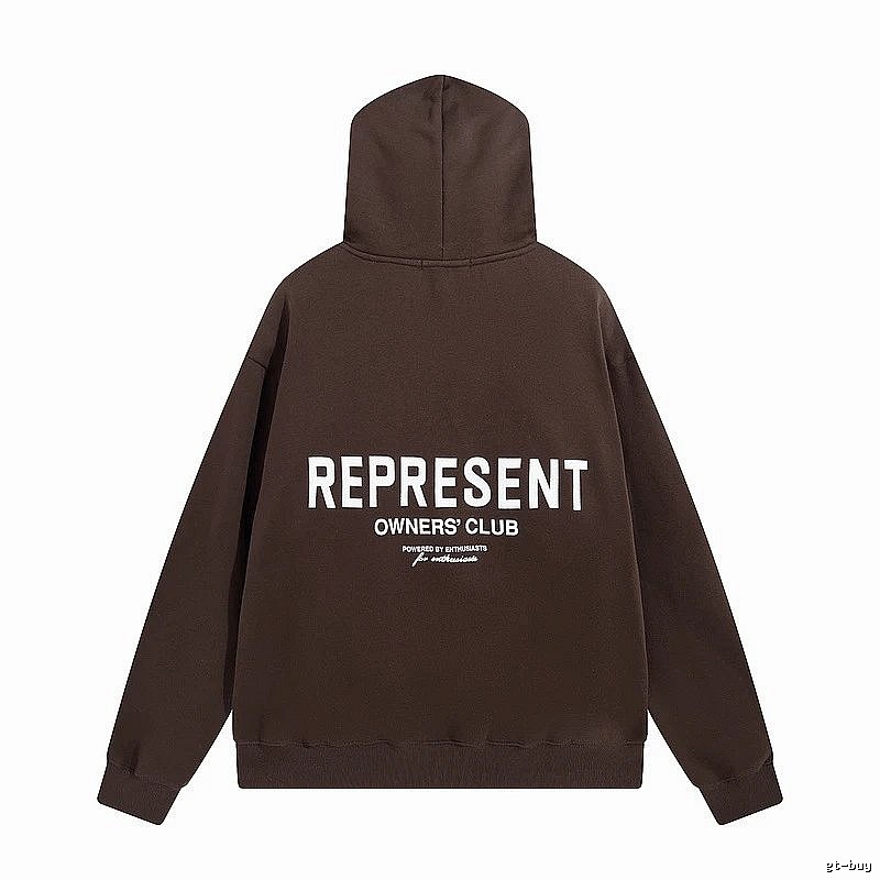 Represent Lightweight Owners Club hoodie Navy Large Represent for Trend Styling