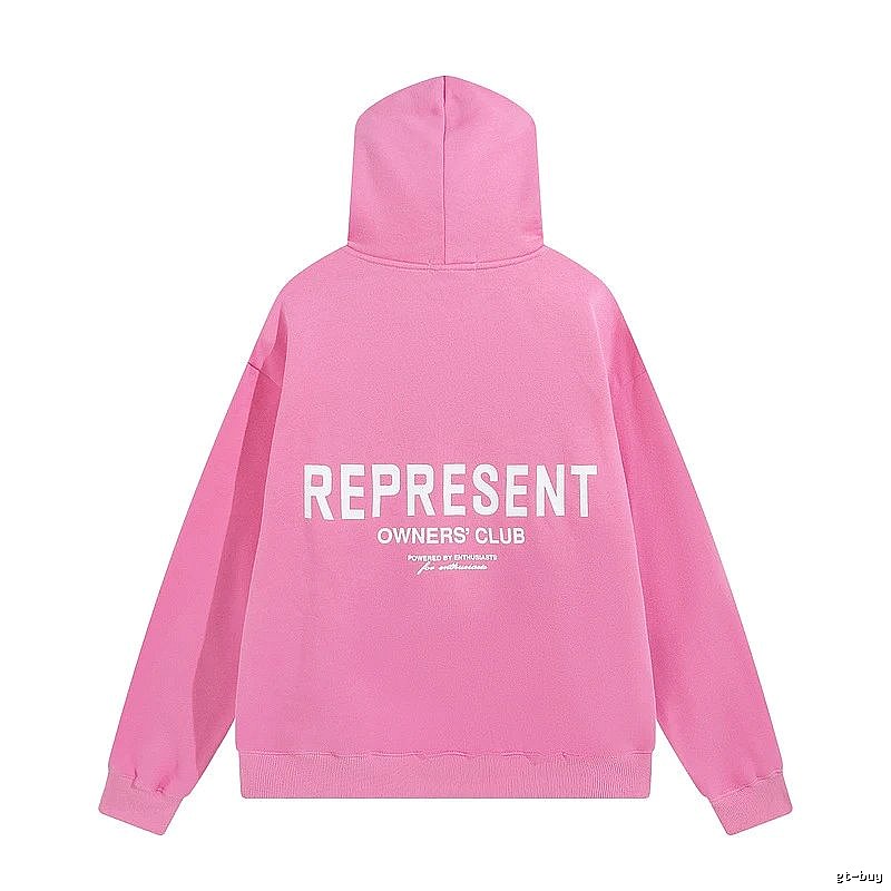 Represent Streetwear Owners Club hoodie Navy Large Represent with Logo Accent