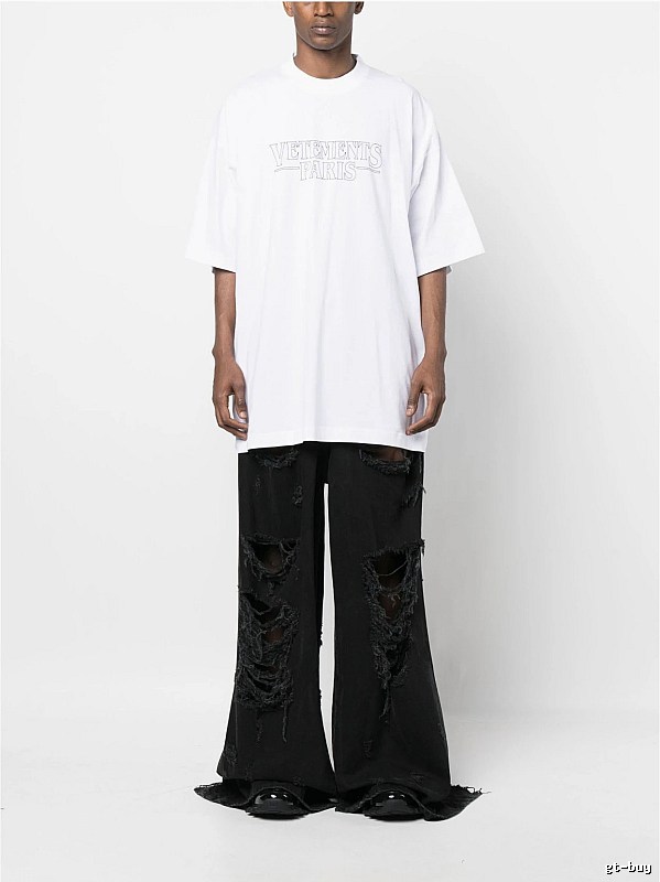 Resort Statement graphic T-shirt Black Colorful Lucky with Premium Look