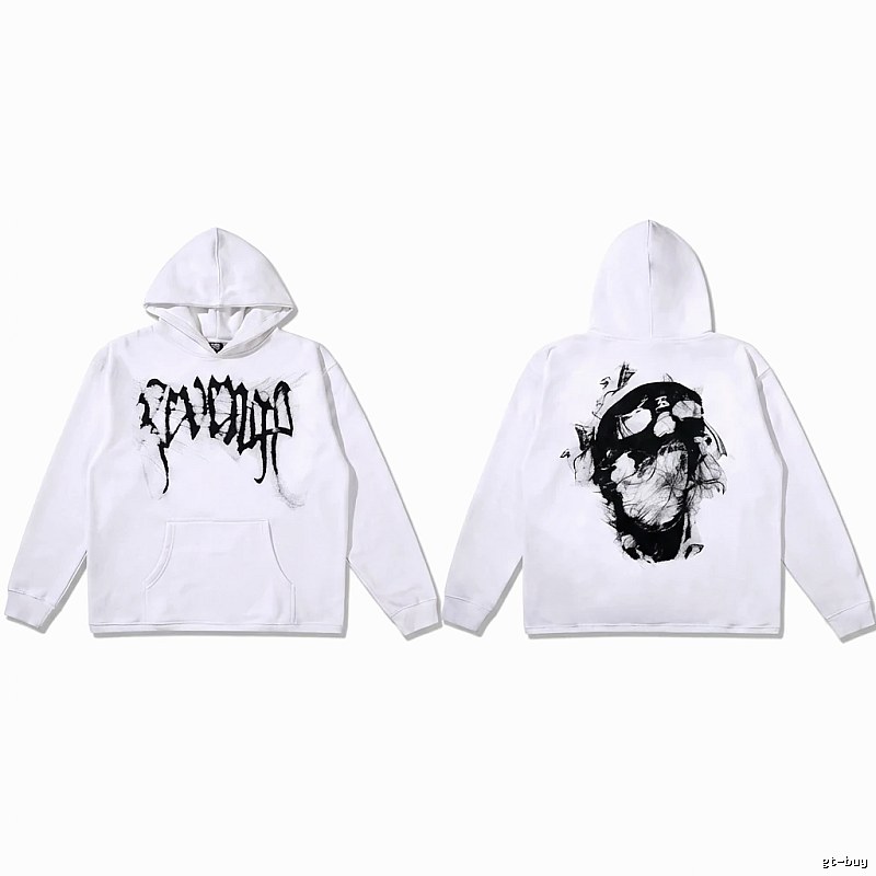 Revenge dark - style white hoodie